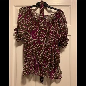Ana shirt with tie and cami